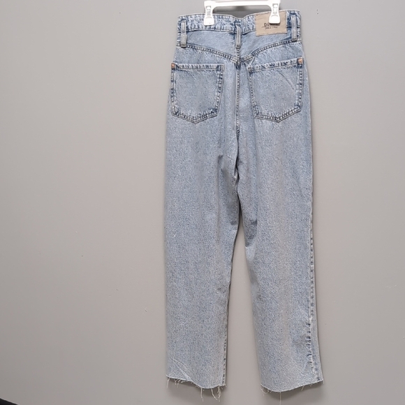 Lefties Blue High Rise Slim Fit Jeans. Size 36 Euro (Approx 26-27 US). NWT. - Picture 12 of 13